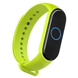Opaska pasek do Xiaomi Mi Band 5 zielony limonka
