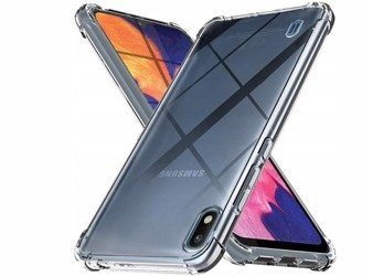ETUI Ultra Slim Anti-Shock Case do SAMSUNG GALAXY A10 A105 przezroczysty