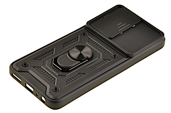 Pancerne etui Armor z osłoną aparatów do Motorola Moto G56 5G czarny