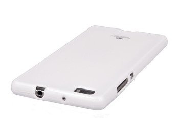 Etui Nakładka Mercury Goospery Jelly Case do HUAWEI P8 Lite biały