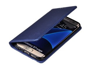 ETUI SMART W1 do SAMSUNG GALAXY S7 Edge G935 niebieski