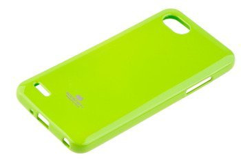 Etui Mercury Goosper Jelly Case do LG Q6 limonka