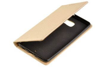 Etui Smart W1 do HTC U ULTRA złoty