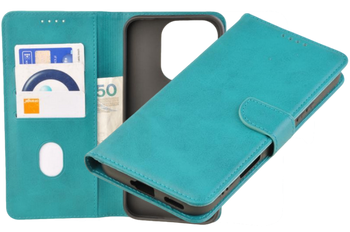 Etui portfel Wallet do Honor 400 Lite zielony