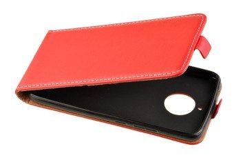 Etui kabura Flexi do MOTOROLA MOTO E4 Plus czerwony
