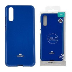 Etui Mercury Goospery Jelly Case do HUAWEI P20 niebieski