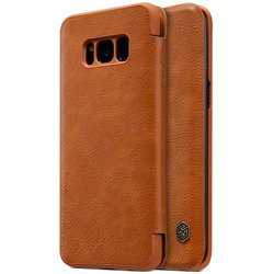 Etui Nillkin Qin leather case do SAMSUNG GALAXY S8 Plus / S8+ G955 brązowy
