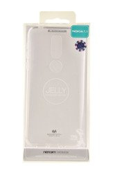 Etui Mercury Goospery Jelly Case do NOKIA 7.1 przezroczysty