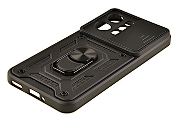 Pancerne etui Armor z osłoną aparatów do Oppo Reno 14 5G czarny