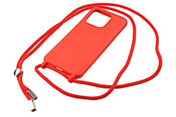 Etui ze sznurkiem RCK do Xiaomi Redmi 12C czerwony