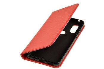 Etui Smart do Motorola One Action czerwony