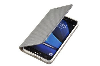 Etui Smart W1 do SAMSUNG GALAXY J7 2016 J710 szary