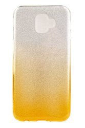 Etui brokatowe Bling do SAMSUNG GALAXY J6+ / J6 Plus J610 złoty
