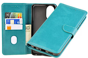 Etui portfel Wallet do Oppo A18 / A38 4G zielony