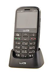Telefon komórkowy Winner WG15c dla seniora babci dziadka czarny