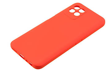 Etui silikonowe Tint do Realme 8i czerwony