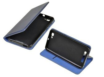 ETUI SMART W2 do ZTE BLADE A612 niebieski