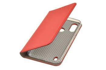Etui Smart do Motorola Moto E6s czerwony