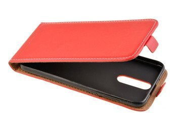 Etui kabura Flexi Rubber do HUAWEI MATE 10 Lite czerwony