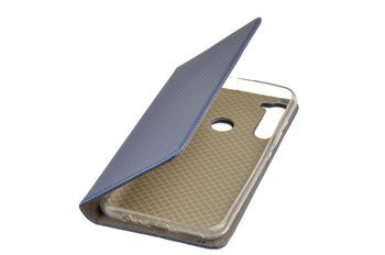 Etui Smart do Motorola One Fusion Plus niebieski