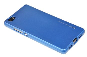 Etui Mercury Goospery iJelly Case do HUAWEI P8 Lite niebieski
