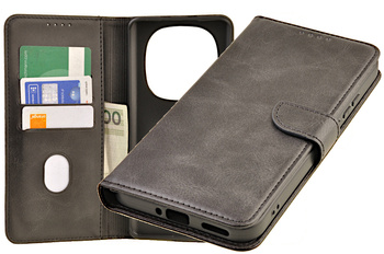 Etui portfel Wallet do Xiaomi Redmi Note 15 PRO 5G czarny