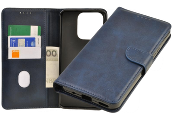 Etui portfel Wallet do Honor X8A granatowy