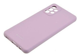 Etui Mercury Goospery Silicone do Samsung Galaxy A72 fioletowy