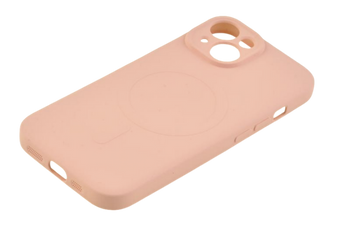 Etui Mercury Goospery MagSafe Silicone do Apple iPhone 15 różowy
