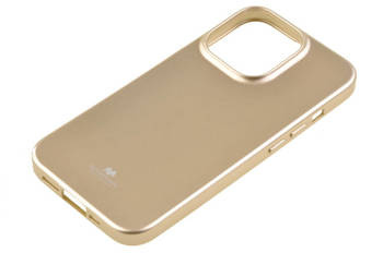Etui Mercury Goospery Jelly Case do Apple iPhone 13 złoty