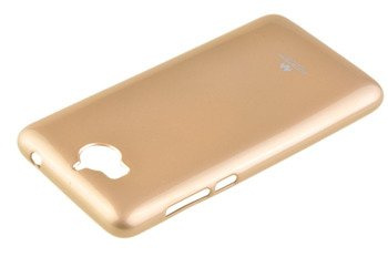Etui Mercury Goosper Jelly Case do HUAWEI Y5 2017 / Y6 2017 złoty