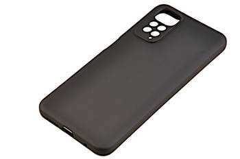 Etui silikonowe Tint do Xiaomi Redmi Note 11 czarny
