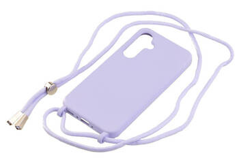 Etui ze sznurkiem RCK do Samsung Galaxy A35 5G fioletowy