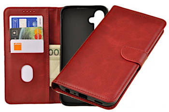 Etui portfel Wallet do Samsung Galaxy A24 4G / M34 5G czerwony
