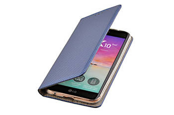 ETUI SMART do LG K10 2017 niebieski