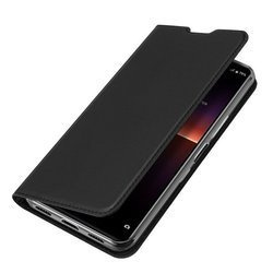 Etui Dux Skórzane do Sony Xperia L4 XQ-AD52  XQ-AD51 czarny