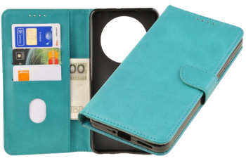 Etui portfel Wallet do Realme 12+ 5G / 12 Plus / 12 4G zielony