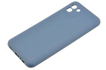 Etui silikonowe Tint do Samsung Galaxy A03 granatowy