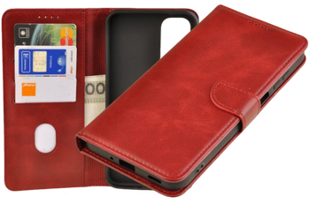 Etui portfel Wallet do Samsung Galaxy M35 5G czerwony