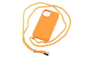 Etui ze sznurkiem RCK do Apple iPhone 13 pomarańczowy