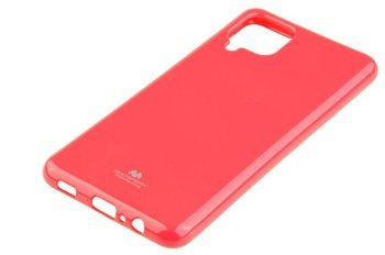 Etui Mercury Goospery Jelly Case do Samsung Galaxy A12 różowy