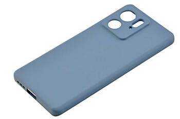 Etui silikonowe Tint do Motorola Edge 40 5G granatowy