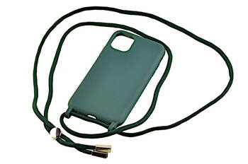 Etui ze sznurkiem RCK do Apple iPhone 11 zielony