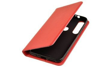 Etui Smart do Motorola Moto G8+ / G8 Plus czerwony