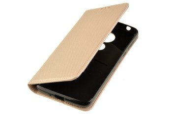 Etui Smart do Motorola Moto G7 Play złoty