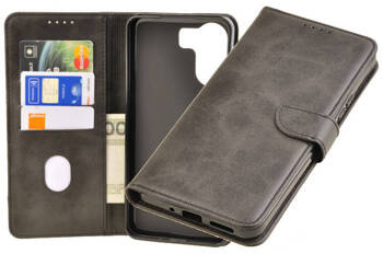 Etui portfel Wallet do Xiaomi Redmi 13C / POCO C65 czarny