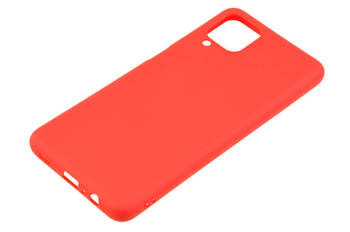 Etui silikonowe Fashion do Samsung Galaxy A12 / M12 czerwony