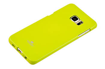 Etui Mercury Goospery Jelly Case do Samsung Galaxy S6 edge+ / Edge Plus limonka