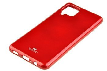 Etui Mercury Goospery Jelly Case do Samsung Galaxy A12 czerwony