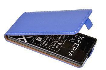 ETUI KABURA FLEXI do SONY XPERIA XA1 niebieski